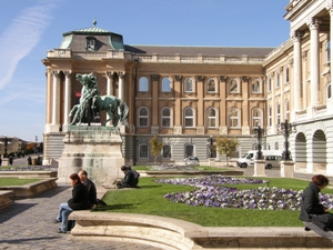 le palais royal de Budapest